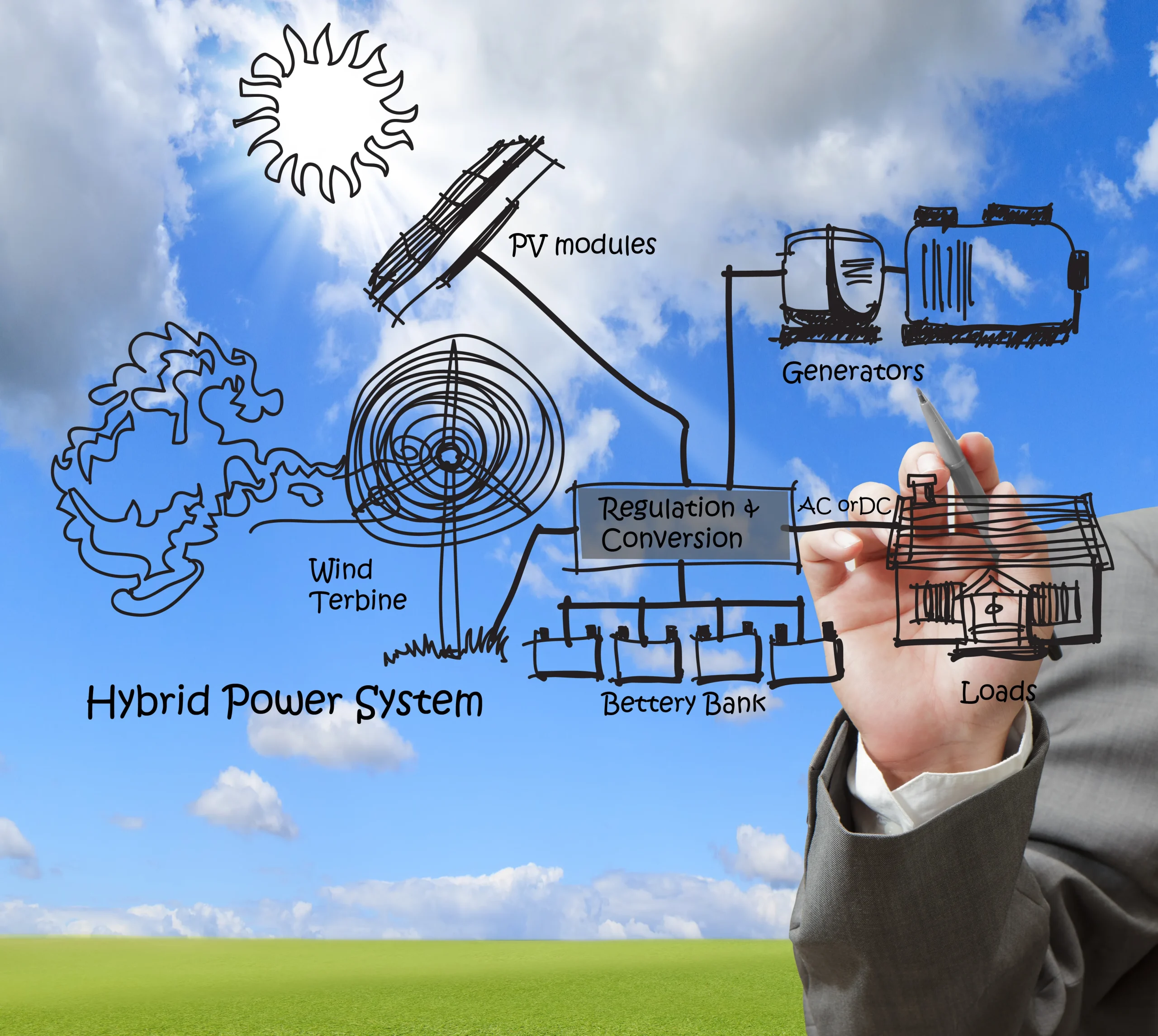 Hybrid Residential Solar System in Pakistan